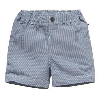 People Wear Organic Shorts jeansblau gestreift 100% Bio-Baumwolle